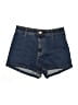 Universal Thread Blue Denim Shorts Size 6 - photo 1