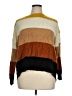 Full Circle Trends With Love 100% Acrylic Color Block Orange Pullover Sweater Size XL - photo 1