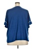 Max Studio Blue Short Sleeve Blouse Size 3X - photo 2