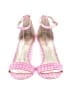 Lilly Pulitzer Checkered-gingham Pink Sandals Size 8 1/2 - photo 2