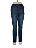 Crown & Ivy Solid Blue Jeans Size 12 - photo 1