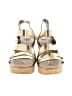 Naturalizer 100% Leather Gold Wedges Size 11 - photo 2