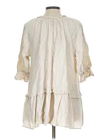Umgee 3/4 Sleeve Blouse (view 2)