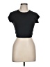 FP Movement Black Short Sleeve Turtleneck Size L - photo 1
