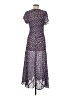 April Cornell Print Blue Casual Dress Size M - photo 2