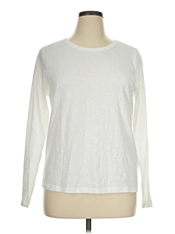 J.Crew Factory Store Long Sleeve T-Shirt (view 1)