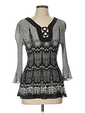 Nicola 3/4 Sleeve Top (view 1)