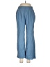 Umgee 100% Cotton Chevron-herringbone Blue Casual Pants Size M - photo 1