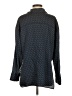 Zara Chevron-herringbone Black Long Sleeve Button-Down Shirt Size S - photo 2