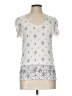 Mudd Ivory Short Sleeve Top Size L - photo 1
