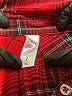 Justice Plaid Red Dress Size 7 - photo 3