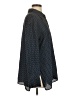 Zara Chevron-herringbone Black Long Sleeve Button-Down Shirt Size S - photo 4