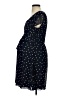 Seraphine 100% Polyester Stars Black Cocktail Dress Size 4 - photo 5