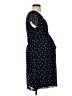 Seraphine 100% Polyester Stars Black Cocktail Dress Size 4 - photo 4