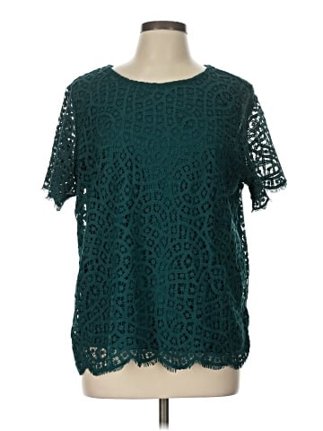 Philosophy Republic Clothing Short Sleeve Blouse (view 1)