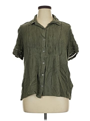 Style&Co Short Sleeve Blouse (view 1)