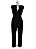 Kaari Blue Solid Black Jumpsuit Size 16 - photo 2