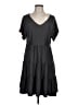 Umgee Solid Gray Casual Dress Size L - photo 1