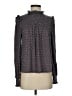 Boden Gray Long Sleeve Blouse Size 4 - photo 1