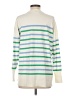 Ann Taylor LOFT Stripes Ivory Pullover Sweater Size S - photo 2