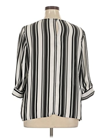 Worthington 3/4 Sleeve Blouse (view 2)