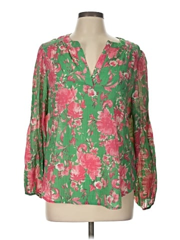 Counterparts 3/4 Sleeve Blouse (view 1)
