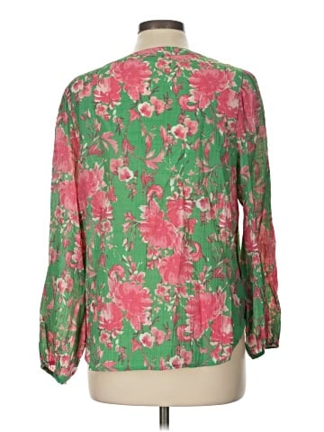 Counterparts 3/4 Sleeve Blouse (view 2)