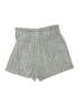 Blush Plaid Gray Shorts Size S - photo 2