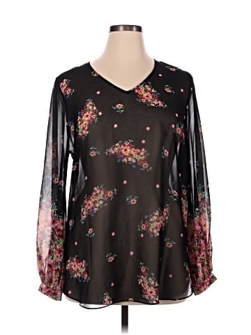 CAbi Long Sleeve Blouse (view 1)