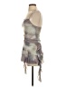 Motel 100% Polyester Tie-dye Gray Cocktail Dress Size XXS - photo 5