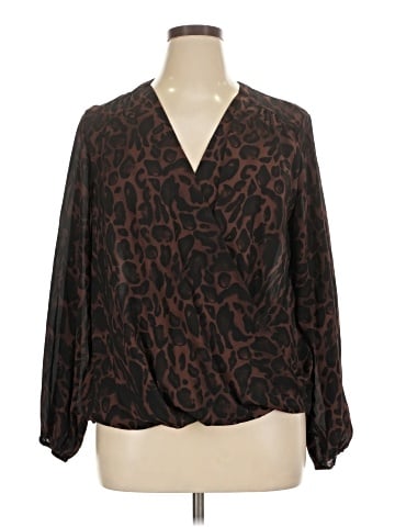 T Tahari Long Sleeve Blouse (view 1)
