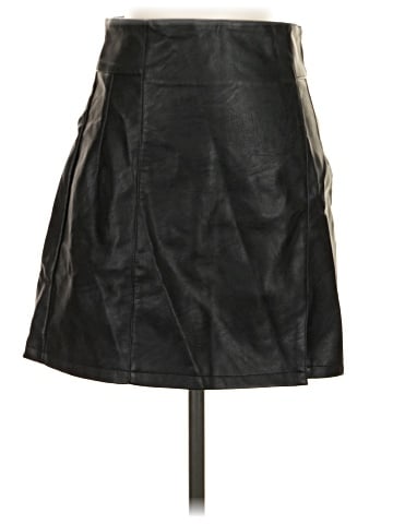 Topshop Faux Leather Skirt (view 1)