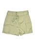 J.Crew Solid Green Khaki Shorts Size 14 - photo 1