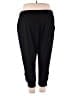 Terra & Sky Solid Black Casual Pants Size 3X - photo 2