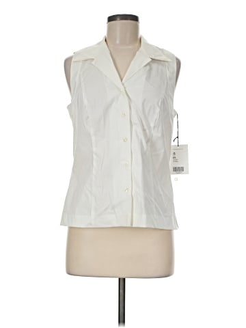 Carlisle Sleeveless Button-Down Shirt (view 1)