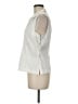 Carlisle Ivory Sleeveless Button-Down Shirt Size 8 - photo 5