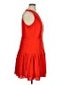 Ann Taylor 100% Polyester Solid Red Cocktail Dress Size 16 Petite - photo 4
