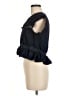 Zara Blue Short Sleeve Blouse Size M - photo 5