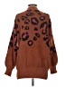 Umgee 100% Acrylic Animal Print Brown Cardigan Size S - photo 2