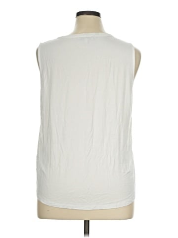 Skies Are Blue Sleeveless T-Shirt (view 2)