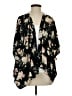 Talula 100% Rayon Black Kimono Size S - photo 1