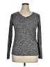Danskin Gray Long Sleeve T-Shirt Size XL - photo 1
