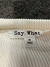 Say What? Ivory Short Sleeve Top Size M - photo 7