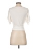 Edikted Ivory Short Sleeve Top Size S - photo 2