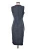 J. McLaughlin Houndstooth Blue Casual Dress Size S - photo 2