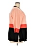 misook 100% Acrylic Color Block Multi Color Orange Cardigan Size 2X - photo 4