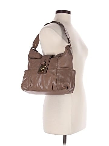 MICHAEL Michael Kors Leather Shoulder Bag (view 2)