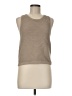 Babaton 100% Nylon Tan Sleeveless Top Size M - photo 1