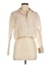 Zara Ivory Long Sleeve Blouse Size M - photo 1