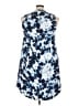 Torrid Tie-dye Blue Sleeveless Blouse Size 3X Plus (3) - photo 2